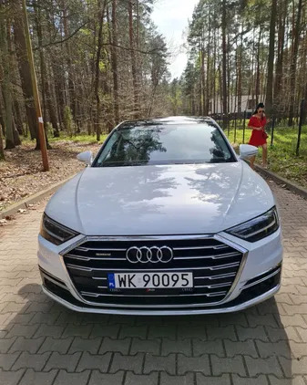 warszawa Audi A8 cena 210000 przebieg: 97000, rok produkcji 2019 z Warszawa